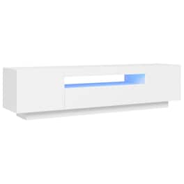 Έπιπλο Τηλεόρασης VidaXL από Μοριοσανίδα 160x35x40cm - Λευκό