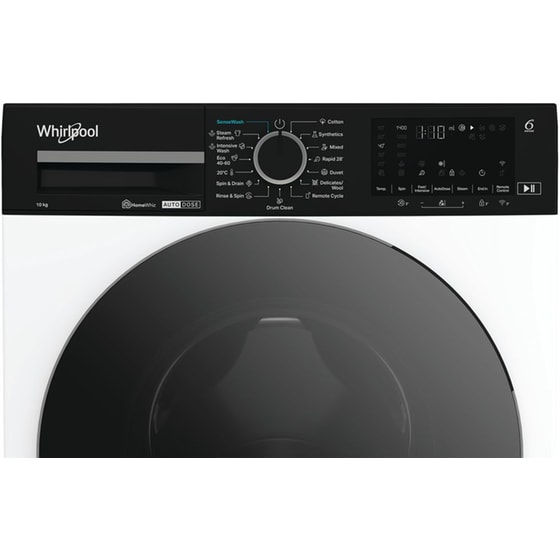 WHIRLPOOL WPM 07W ADS EE 10 kg 1.400 Στροφές Λευκό Πλυντήριο Ρούχων image 3