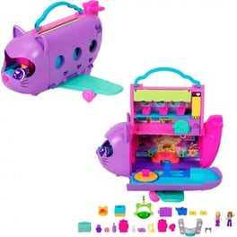 Mattel Σετ Polly Pocket Mini - Αεροπλάνο Γατάκι