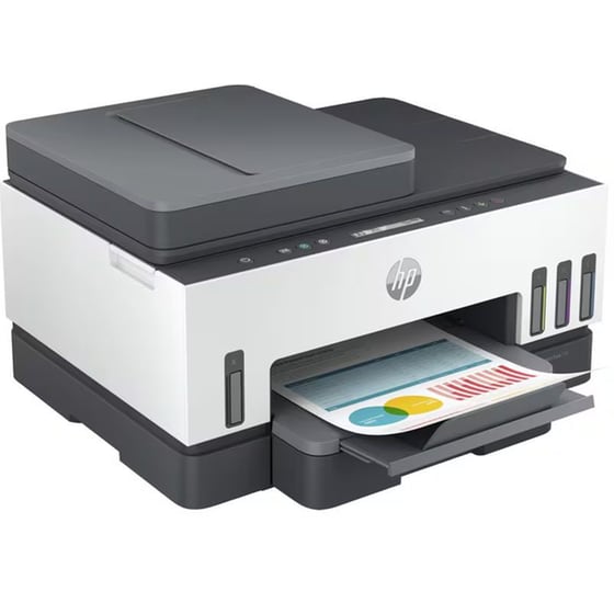 HP Smart Tank 750 Εγχρωμο Πολυμηχάνημα Inkjet A4 με WiFi, Bluetooth, ADF, Duplex Print (6UU47A) image 2