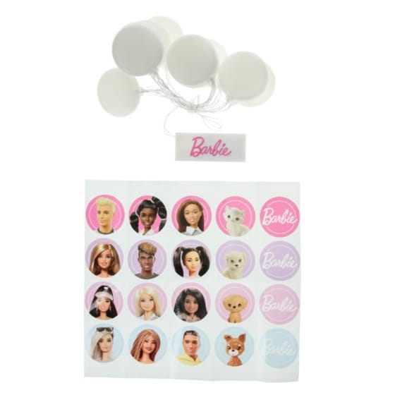 Paladone Barbie String Lights with Stickers image 1
