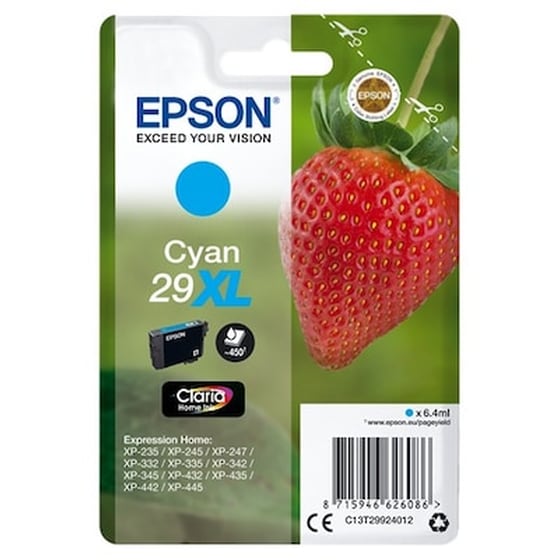 Epson 29XL Κυανό Μελάνι Εκτυπωτή C13T29924010 image 1