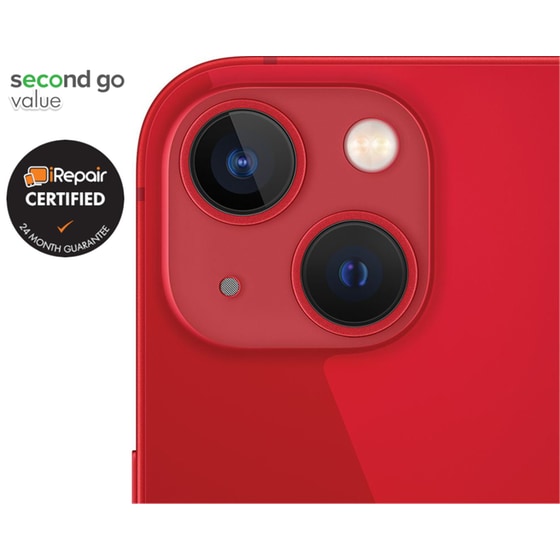 Μεταχειρισμένο Apple iPhone 13 256GB Product Red second go value Certified by iRepair image 4