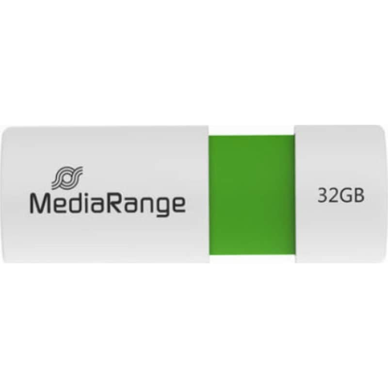 MEDIARANGE MediaRange 32GB USB 2.0 Stick Λευκό/Πράσινο