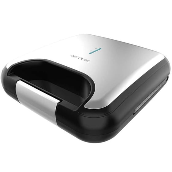 CECOTEC Rock'nToast Square + CEC-02953 800 W Ασημί Τοστιέρα- Σαντουιτσιέρα image 0