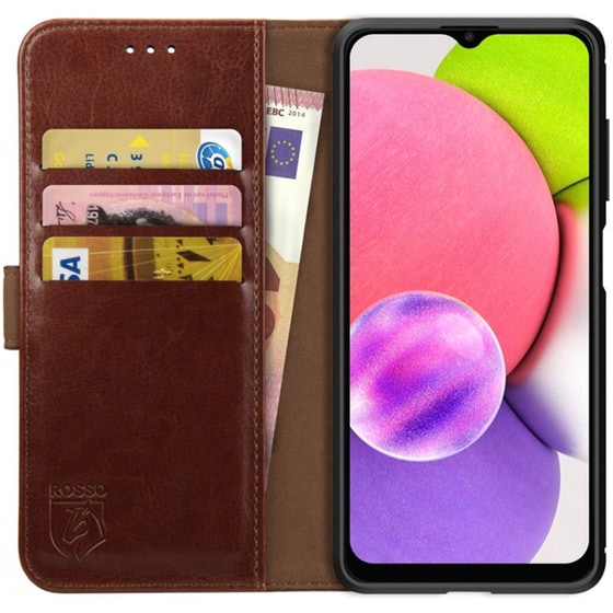 Θήκη Samsung Galaxy A03s - Rosso Element - Brown image 1