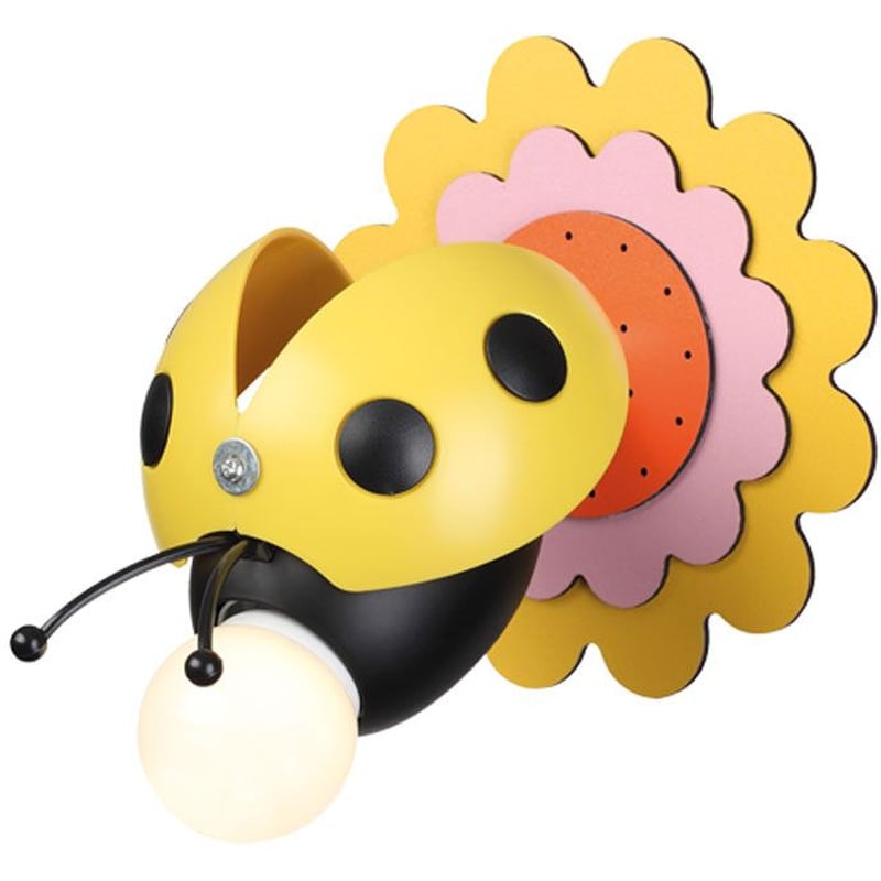 Παιδική Απλίκα Τοίχου Aca Bees Ladybug – Πολύχρωμη