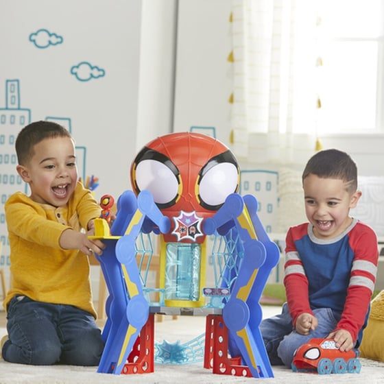 Hasbro Marvel Spidey And His Amazing Friends - Web Spinners Web Quarters (F6723) image 13