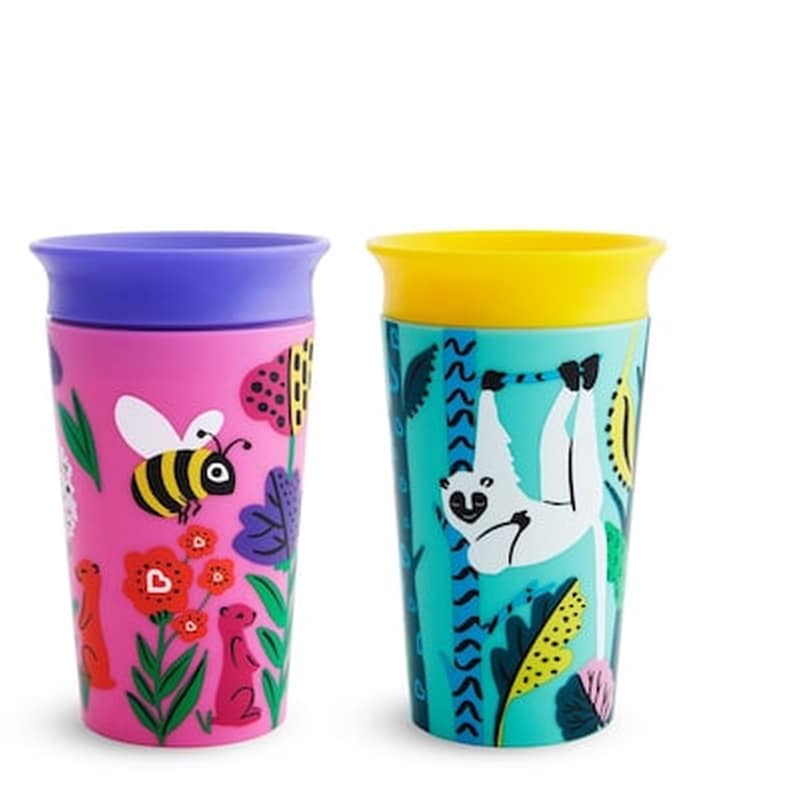 MUNCHKIN Munchkin Σετ 2 Τμχ Παιδικά Κύπελλα Miracle 360 - 2pk Miracle Sippy Cup 266ml