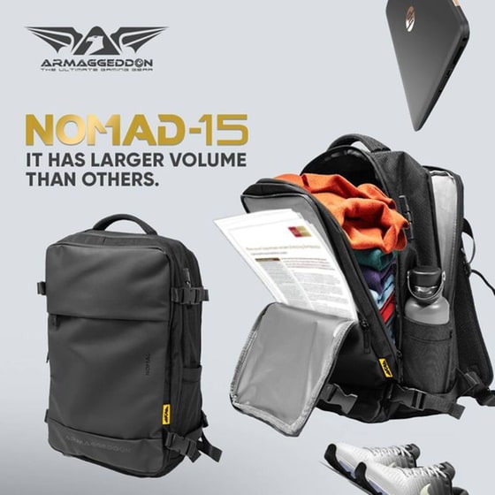 Τσάντα Laptop Armaggeddon NOMAD15.6"C 15.6" - Μαύρο image 5