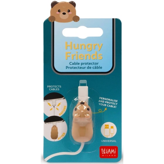 Προστατευτικό Καλωδίου USB Legami Milano Hungry Friends - Teddy image 2