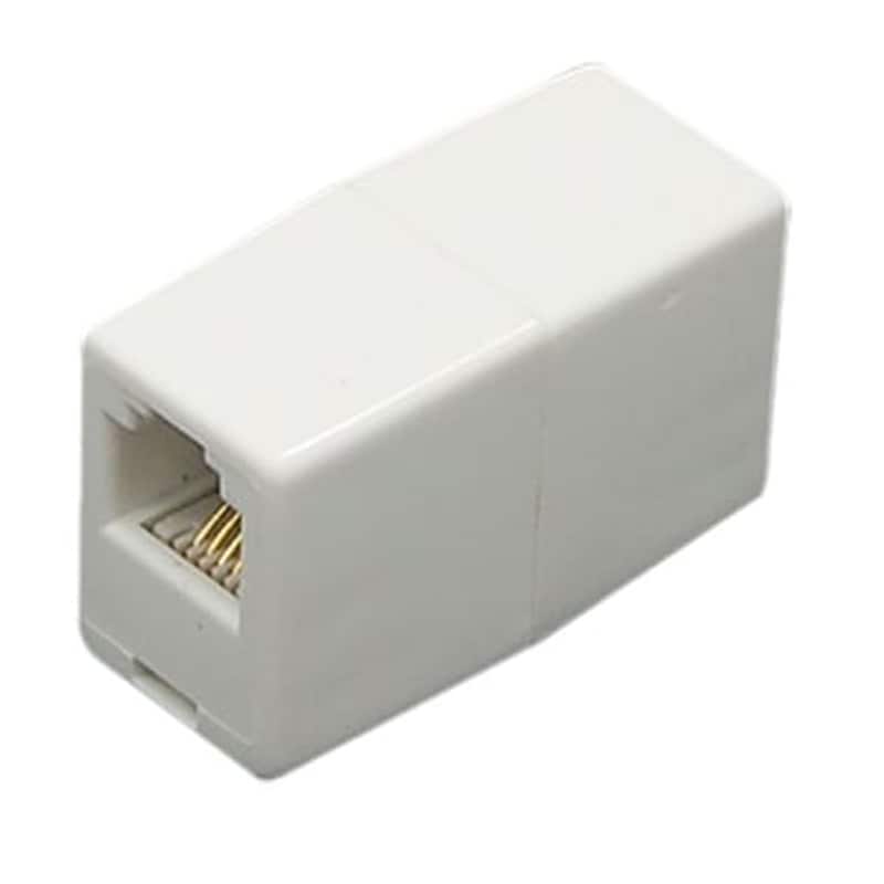 POWERTECH Powertech Τηλεφώνικο Εξάρτημα (μούφα), 6p4c, Rj11, Μπεζ