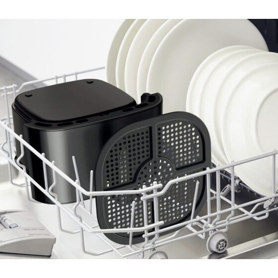 MOULINEX EASYFRY ESSENTIAL EZ1308 με Αποσπώμενο Κάδο 1280 W 3.5 L Μαύρο Φριτέζα Αέρος image 6