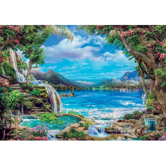 Παζλ High Quality Collection Επίγειος Παράδεισος Clementoni (2000 Κομμάτια) image 1