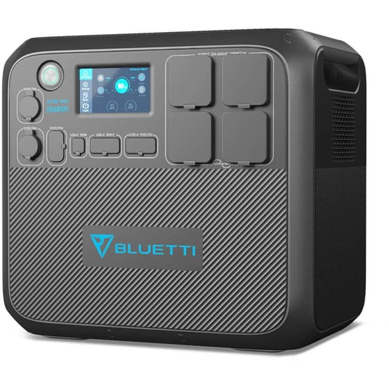 Bluetti Power Station AC200MAX Expandable Χωρητικότητας 2048Wh - Μαύρο image 2