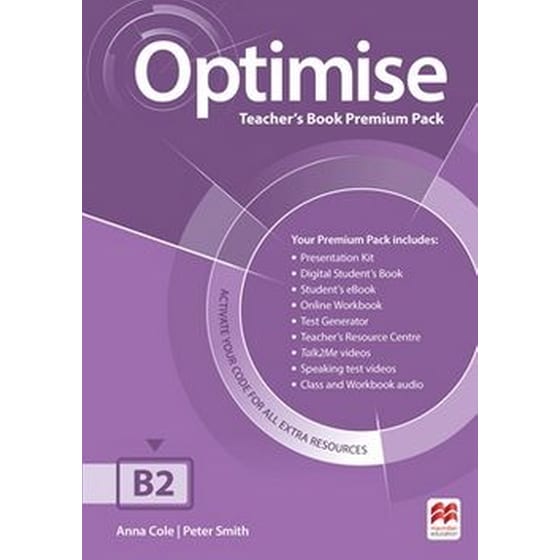 Optimise B2 (Upper Intermediate) Teacher's Book Premium Pack image 0