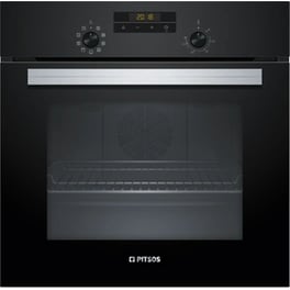 PITSOS PH12M41B0 66 Lt Μαύρο Εντοιχιζόμενος Φούρνος Άνω Πάγκου