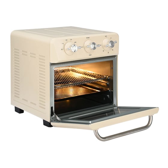 ESTIA 06-23706 EPOQUE με Πόρτα 1400 W 12 L Ivory Φριτέζα Αέρος-Φουρνάκι image 2
