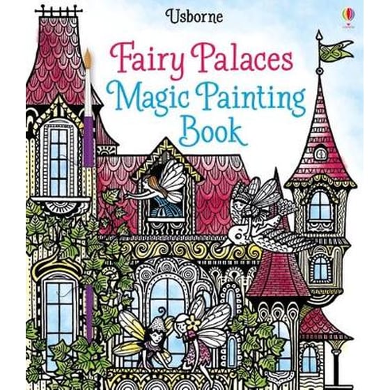 Fairy Palaces Magic Painting Book image 0