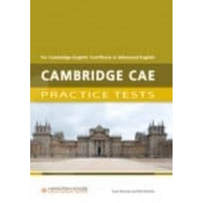 CAMBRIDGE CAE PRACTICE TESTS STUDENTS BOOK