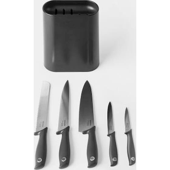 Σετ Μαχαίρια Brabantia Tasty+ 123061 με Βάση 6 Τεμάχια image 4