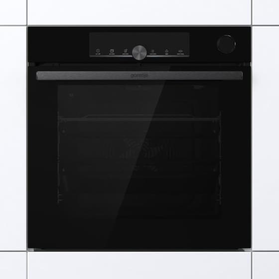 Εντιχοιζόμενος Φούρνος Άνω Πάγκου GORENJE BSA6747A04BGWI 77 lt Μαύρο image 2