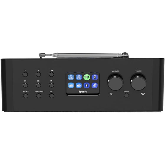 Φορητό Ραδιόφωνο Kenwood CR-ST90S-B - Μαύρο image 1