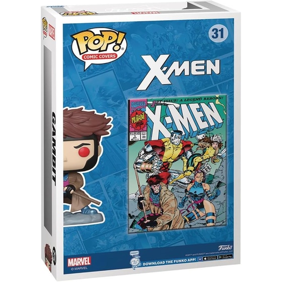 Funko Pop! Comic Covers - Comic Covers X - Gambit #31 image 1
