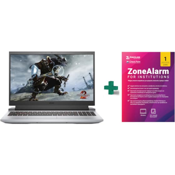 Laptop Dell G15 5515 15.6" FHD (Ryzen 7-5800H/16GB/512GB SSD/GeForce RTX 3050Ti 4GB/Win11Home) + Antivirus ZoneAlarm για 2 έτη image 0