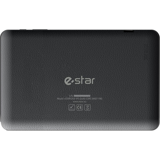 eStar Easy IPS Quad Core Plastic Tablet 7" 8GB Μαύρο image 1
