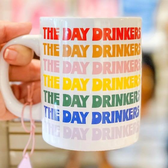 Κούπα Κεραμική Ban.Do The Day Drinkers 330ml - Λευκή image 1