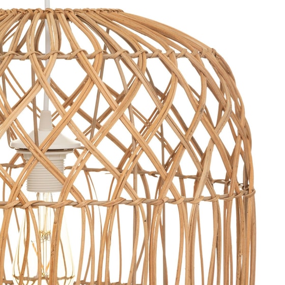 Φωτιστικό Οροφής Μονόφωτο Spitishop A-s Milou 182517 Ψάθινο - Μπεζ image 1