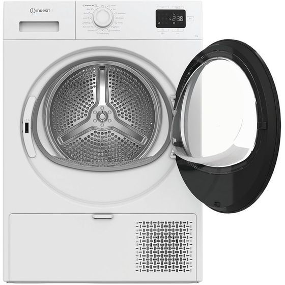 INDESIT C YD 92D WB EE 9 kg με Αντλία Θερμότητας Λευκό Στεγνωτήριο Ρούχων image 5