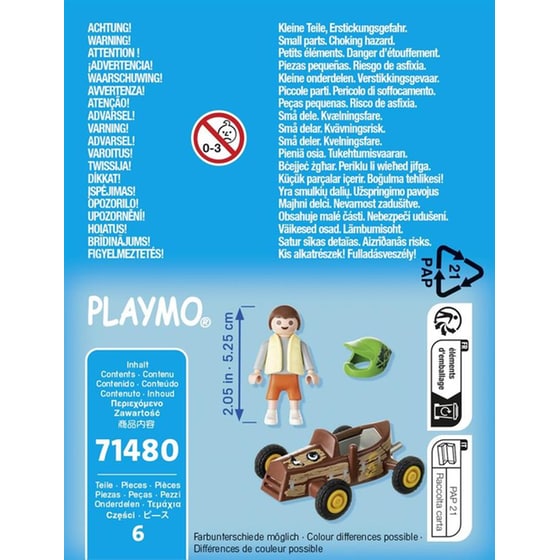 PLAYMOBIL® Special Plus Παιδάκι με Καρτ (71480) image 1