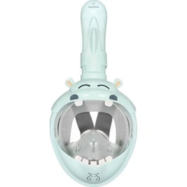 Παιδική Μάσκα Θαλάσσης Thenice Kf-4 Ιπποποταμάκι Full Face Snorkel Mask XS/S - Γαλάζιο