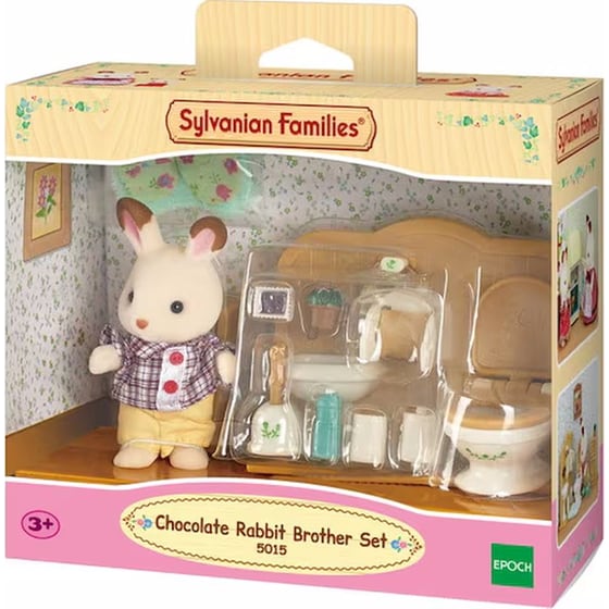 Παιχνίδι Μινιατούρα Sylvanian Families: Chocolate Rabbit Brother Set (5015) image 0