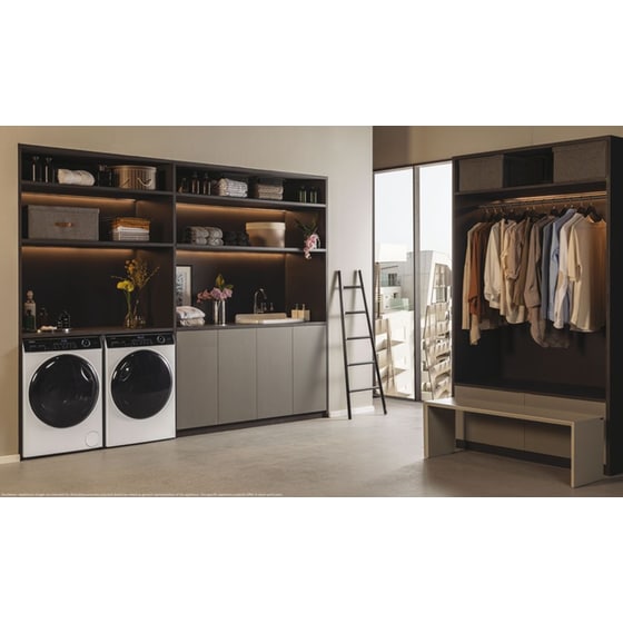 HAIER HW100-B14959U1-S 10 kg 1.400 Στροφές Λευκό με Wi-Fi Πλυντήριο Ρούχων image 15