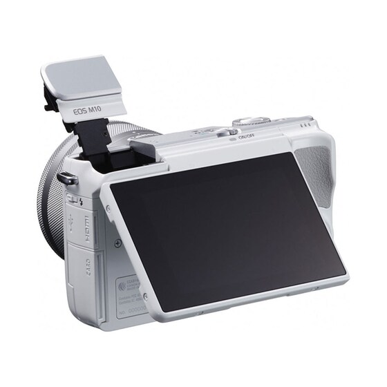 Mirrorless Camera Canon EOS M10 15-45mm Kit - Λευκό image 4