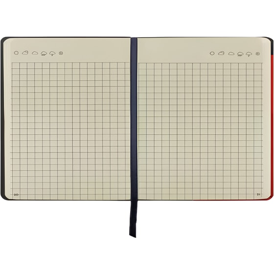 Σημειωματάριο Legami My Notebook Καρέ Κόκκινο Medium (1 Τεμάχιο) image 2