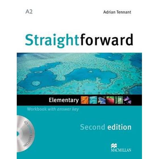 Straightforward 2nd Edition Elementary Level Workbook with key & CD image 0