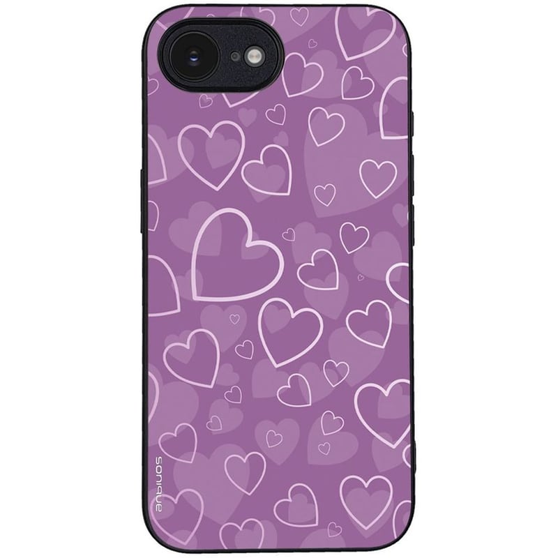 Θήκη Apple iPhone 16e - Sonique Heart Series - Violet