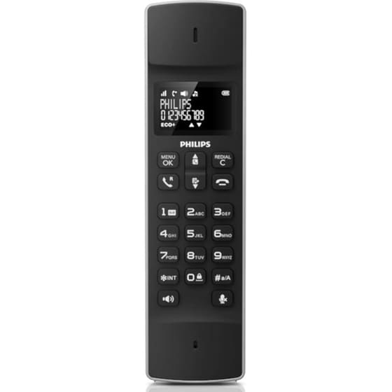 Ασύρματο Τηλέφωνο Philips M4501B/GRS - Μαύρο image 1