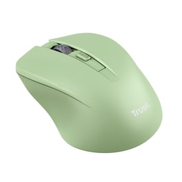 Trust Mydo Silent Optical Ασύρματο Εργονομικό Ποντίκι - Πράσινο