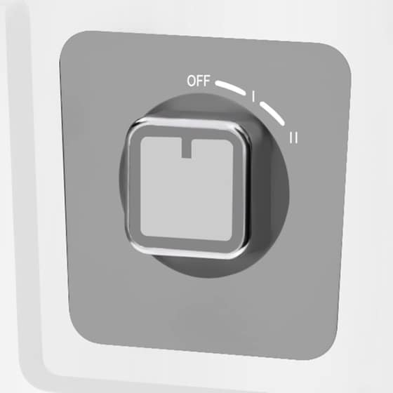 LEXICAL LQH-8010-2 BLACK Σόμπα Χαλαζία 2000W Μαύρο image 4