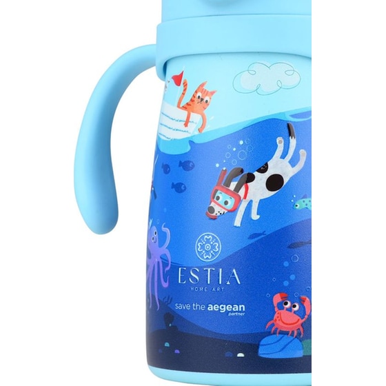 Παιδικός Θερμός Estia Home Art Bubble Save the Aegean Ocean Play 300ml image 1