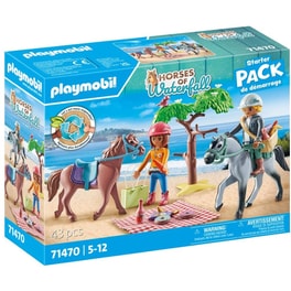 PLAYMOBIL® Horses of Waterfall Starter Pack Βόλτα στην παραλία με την Amelia και τον Ben (71470)