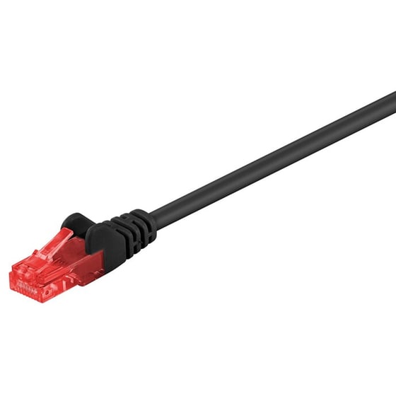 NTW CABLE GOOBAY CAT.6 U/UTP 0,5M BLACK image 0