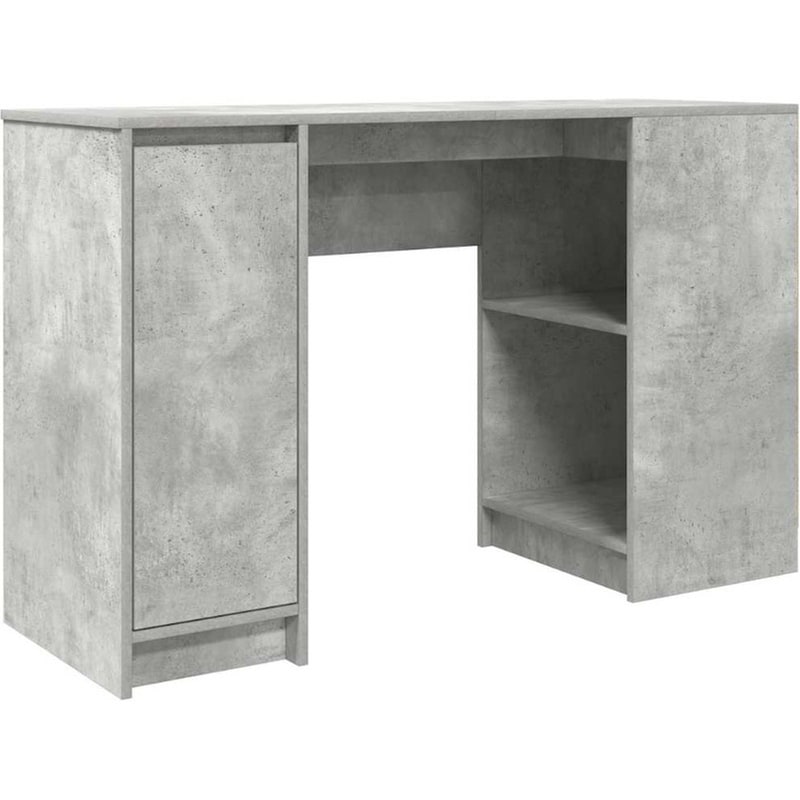 Γραφείο VidaXL από Επεξεργασμένο Ξύλο 120x42x76 cm - Γκρι Σκυροδέματος