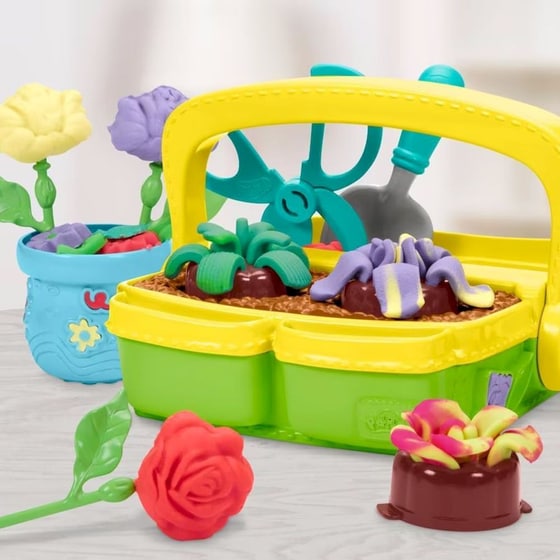 Hasbro Play-Doh Blooming Flowers Playset (G0492) image 9