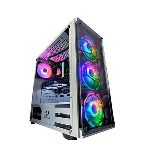 Κουτί Desktop Red Dragon Wheeljack GC-606WH Midi Tower - Λευκό image 1